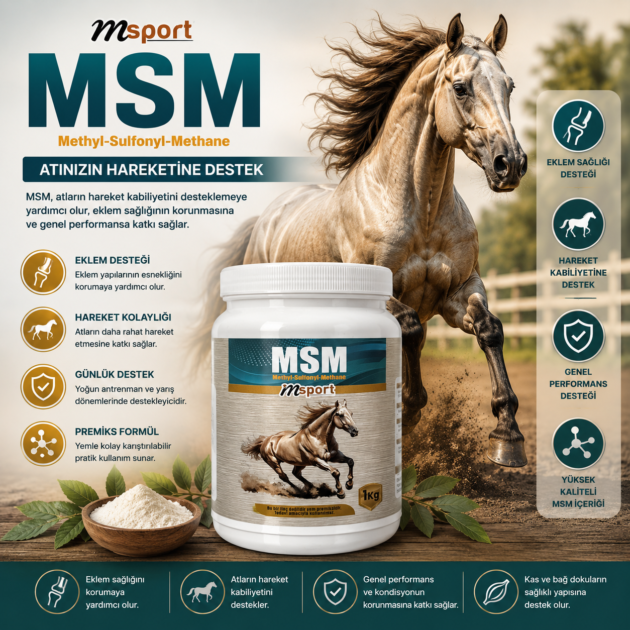 mSport MSM Methly Suffonyl Methane 1kg
